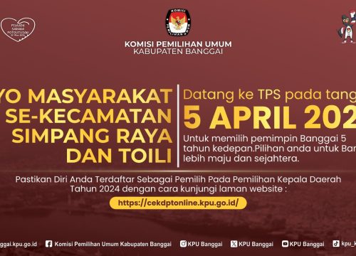 Iklan PSU KPU Banggai