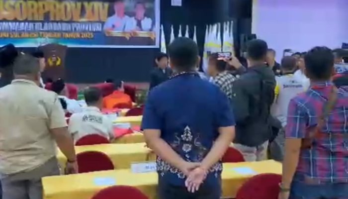 Berlangsung Ricuh, Nizar Rahmatu Tunda Musprov KONI Sulteng