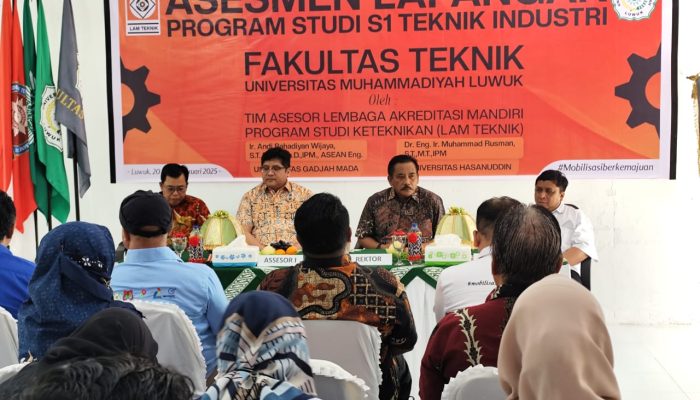 Kampus Hijau Melesat, Teknik Industri Unismuh Luwuk Raih Akreditasi “Baik Sekali”