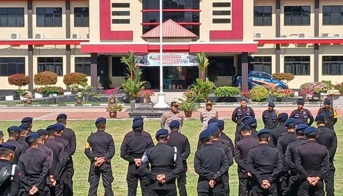 Pengamanan PSU di Banggai Selesai, Kabagops: Terima Kasih