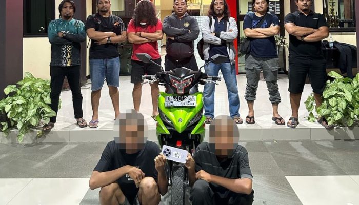 Terlilit Hutang 600 Ribu, Dua Pemuda Luwuk ini Terlibat Curas