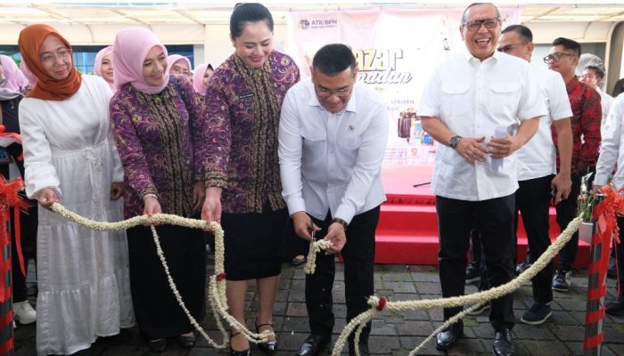 Wamen Ossy Buka Bazar Ramadan Kementerian ATR/BPN 2025
