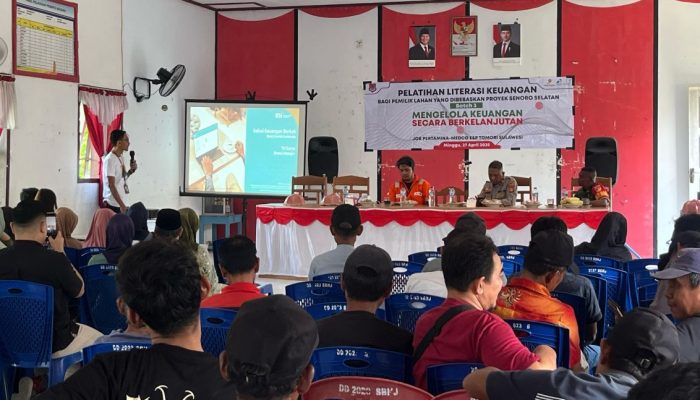 Digelar JOB Tomori, 60 Warga Penerima Pembebasan Lahan Project Senoro Selatan Diedukasi