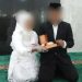 AF dan TA melangsungkan akad nikah di Masjid Ar Rahman Polda Sulteng