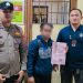 Aparat penyidik Polres Banggai menahan terduga pelaku persetubuhan anak bawah umur