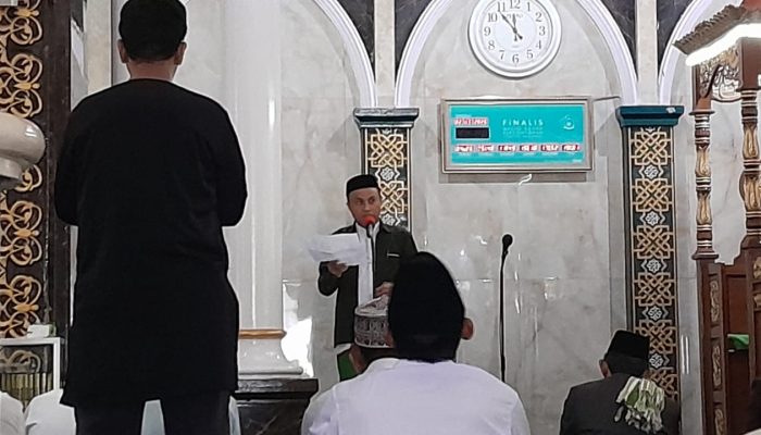 Masjid Agung An-Nuur Luwuk Bayar Insentif Pegawai Sara 31,8 Juta