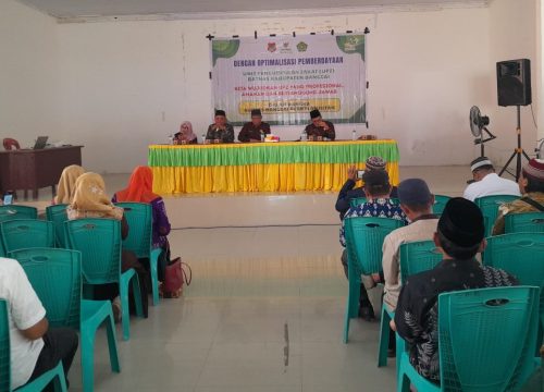 Baznas Banggai Bikin Sosialisasi Zakat