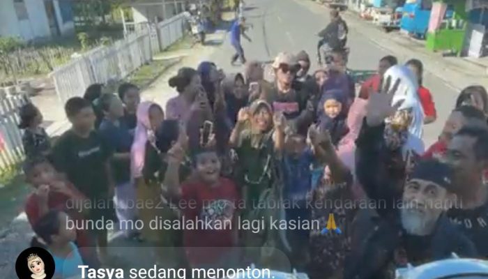 Sampai Palang Jalan, Sopir Truk Bunda Disambut Ribuan Masyarakat Banggai