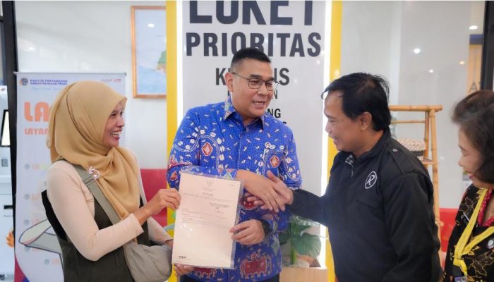 Wamen Ossy Sosialisasi Keunggulan Sertipikat Elektronik ke Masyarakat