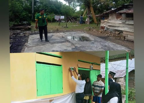 Warga Pagimana dapat Rumah Layak Huni Baznas Banggai