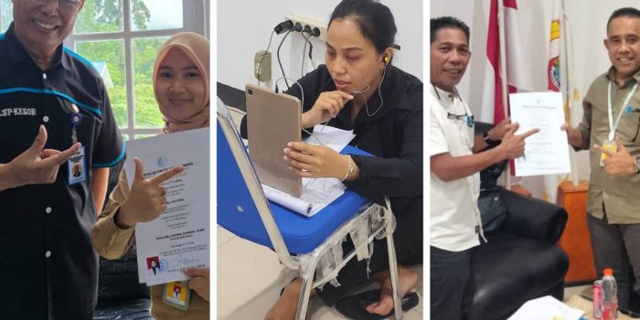 50 Peserta Workshop dan Sertifikasi AIFO Lulus di Luwuk Banggai