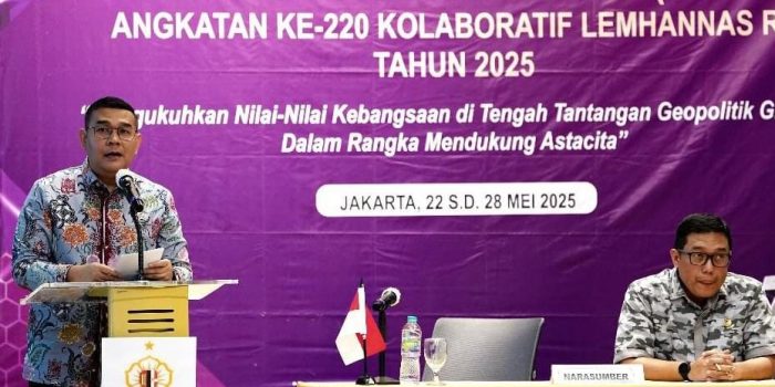 Wamen Ossy Jadi Pembicara di Lemhannas RI, “Tanah dan Tata Ruang Pilar Ketahanan Nasional”