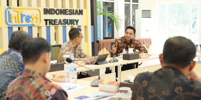 Reses ke Kantor Wilayah Direktorat DJPb Sulteng, Andhika Amir Pastikan Penyaluran TKD Tepat Waktu