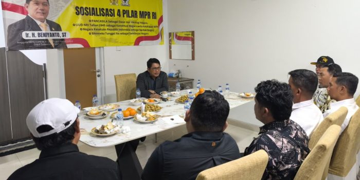 Beniyanto Tamoreka Temui Warga Banggai, Bahas Empat Pilar Kebangsaan di Rumah Aspirasi