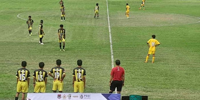 Kesebelasan Kintom Pesta Gol di Stadion GOR Kilongan, Begini Respons Camat Lamala