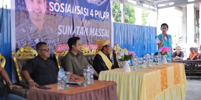 Gandeng SAA Foundation, Andhika Amir Sosialisasi 4 Pilar dan Khitanan Massal di Jayabakti Banggai