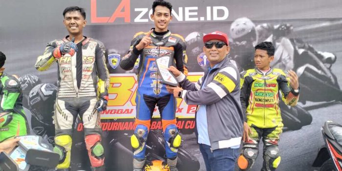 Kejuaraan Balap Motor BCP 3 di Sirkuit Tugu Adipura Luwuk Berakhir, Ini Para Pemenangnya