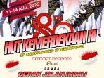 Lomba gerak jalan indah HUT Kemerdekaan RI ke 80