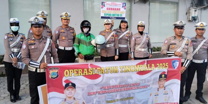 Enam Hari Operasi Patuh 2025, Jumlah Laka dan Pelanggaran Lalin Menurun di Sulteng