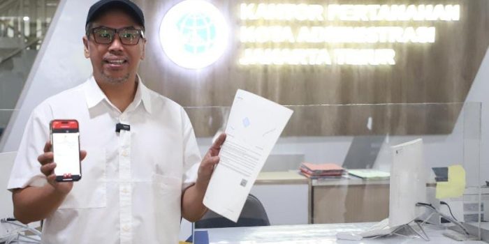 Cerita Sammy Simorangkir Soal Sertipikat Elektronik: Lebih Mudah Diakses dan Aman