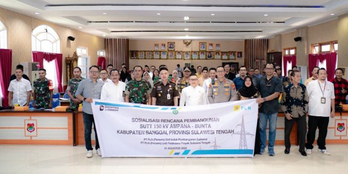 Bangun SUTT 150 kV Ampana-Bunta, Dua Pesan Penting Bupati Banggai Amirudin buat PLN