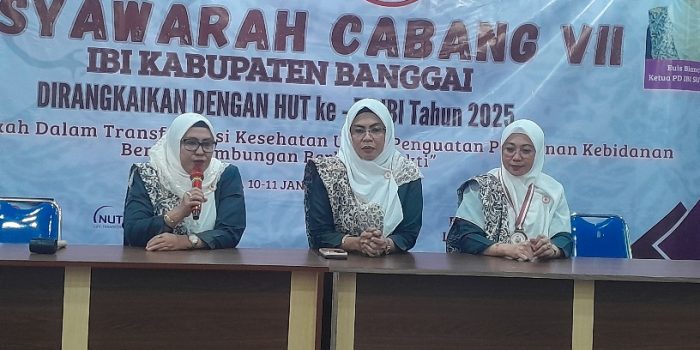 Terpilih sebagai Ketua Pengurus Cabang IBI Banggai, Bidan Nani Rusdawati Hasan Bilang Innalillahi