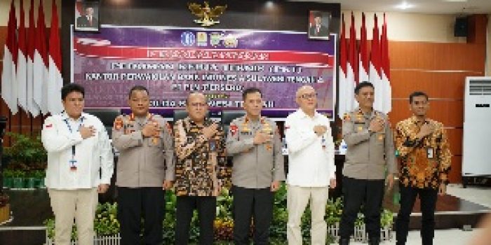 PLN UIP Sulawesi dan Polda Sulteng Perkuat Sinergi Melalui Penandatanganan Pedoman Kerja Teknis demi Keamanan Objek Vital Nasional