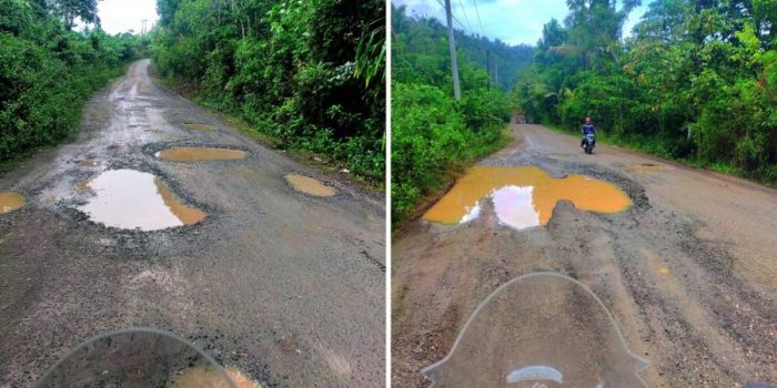 Puluhan Tahun Menanti, Jalan Rusak di Desa Siuna Banggai Terlupakan, Mana Gubernur dan Wakil Rakyat