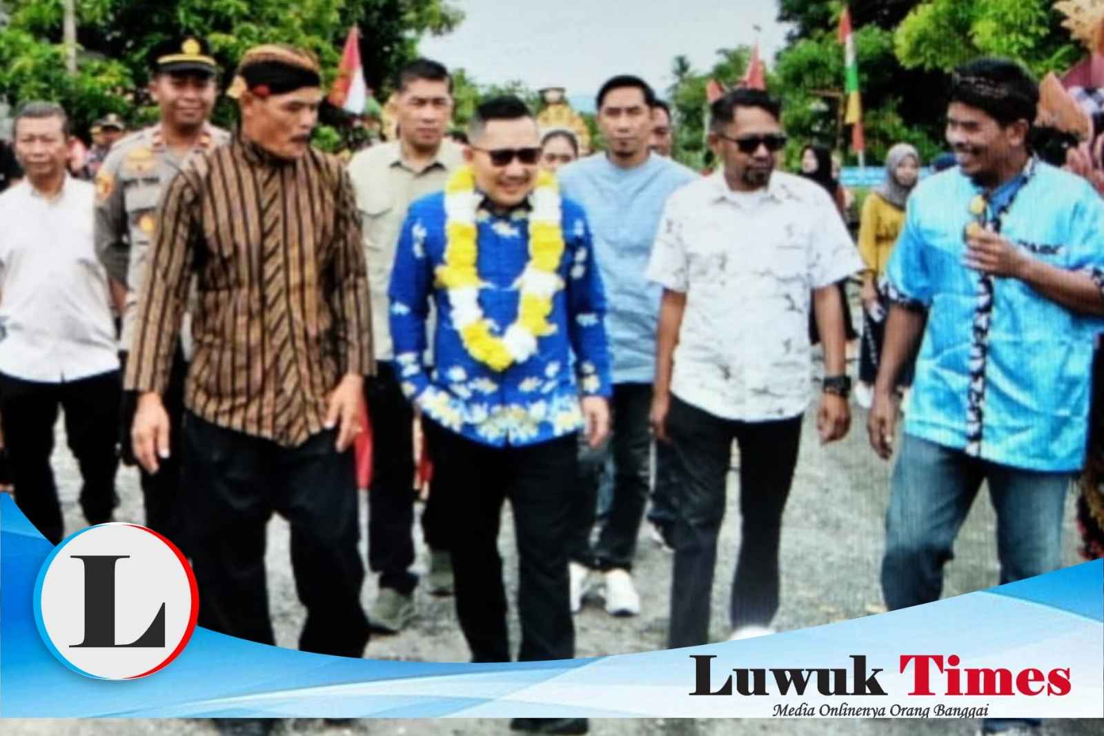 Bupati Banggai H. Amirudin kunker ke dataran Toili