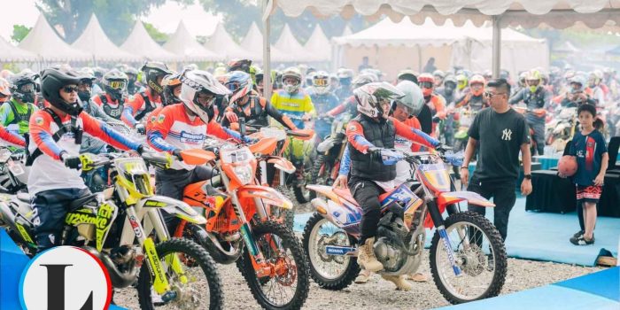 Ratusan Raider Taklukkan Alam Luwuk, Berani Jelajah Kota Air Banggai Sukses Digelar