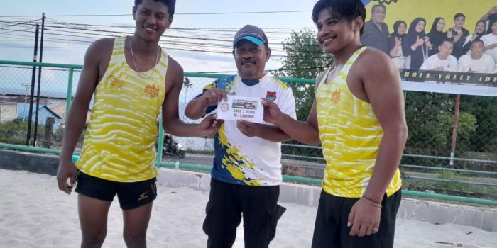 Ditutup Sekdispora Banggai, MyPertamina Jawara Beach Volleyball Tournament di Luwuk Utara