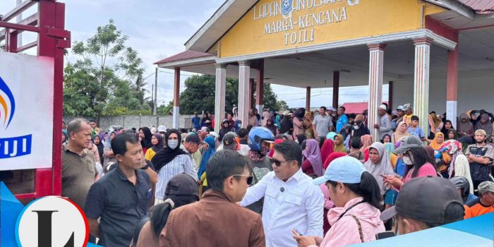 Di Tengah Beban Hidup Jelang Lebaran, Beniyanto Tamoreka Ringankan Warga Toili Lewat Gas Murah