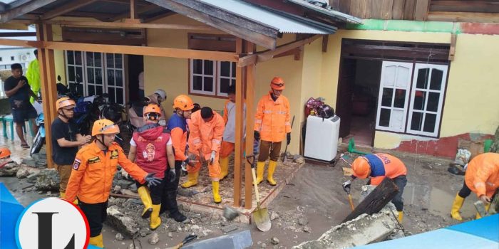 Gerak Cepat BPBD Banggai Tangani Longsor di Bungin Timur, Warga Terdampak Langsung Dibantu