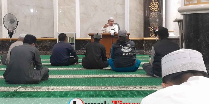Dari Bilal hingga Usamah: Kajian Ustad Muadz di Masjid Agung An-Nuur Luwuk: Kemuliaan Bukan Soal Keturunan