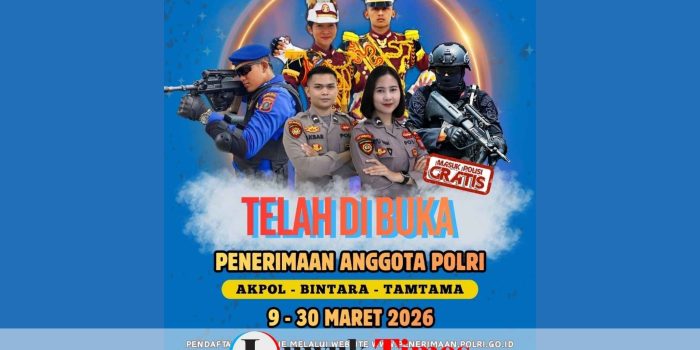 Resmi Buka Pendaftaran Polri, Polres Banggai Ajak Putra-Putri Terbaik Daerah untuk Daftar