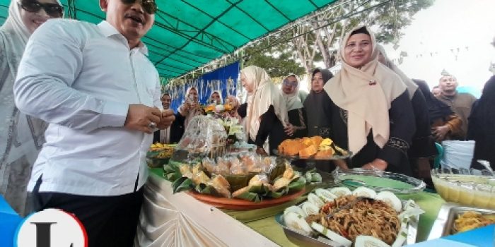 18 Ribu Ketupat Warnai Halal Bihalal dan Festival Ketupat Banggai, Ribuan Warga Tumpah Ruah di Lapangan Mirqan Luwuk Selatan