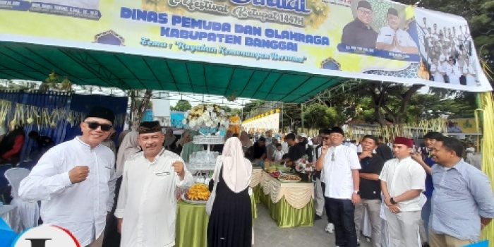 Stand Dispora Banggai Paling Diburu di Festival Ketupat 2026, Sajikan Menu Terlengkap hingga “Jalapagos”