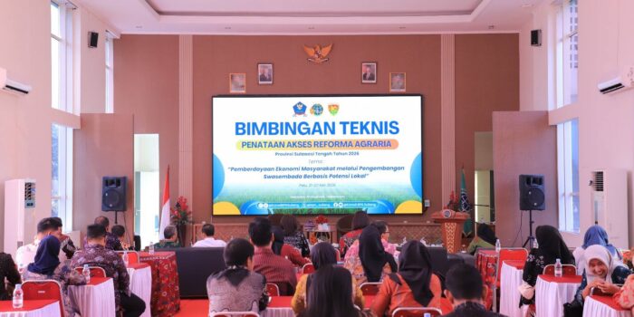 Dukung Reforma Agraria Berbasis Potensi Lokal, Kantah Banggai Ikuti Bimtek Penataan Akses Kanwil BPN Sulteng