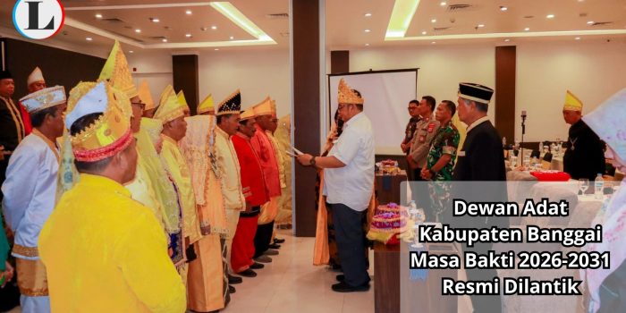 Dewan Adat Kabupaten Banggai Masa Bakti 2026-2031 Resmi Dilantik