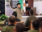 Menteri ATR-BPN, Nusron Wahid menjadi pembicara dalam Kursus Banser Pimpinan