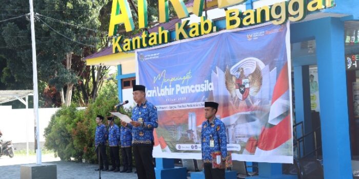 Peringati Hari Lahir Pancasila 2026, Kantah Banggai Teguhkan Komitmen Pelayanan Berlandaskan Keadilan Sosial