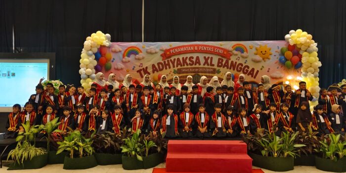 Kadisdikbud Bersama Kajari Banggai Lepas Penamatan 60 Siswa TK Adhyaksa XL Banggai