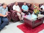 Kepala Kantor Pertanahan Kabupaten Banggai, Harjiman, menerima kunjungan dari Unismuh Luwuk