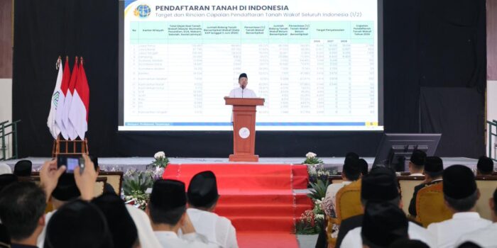 Meningkat 206 Persen, Menteri Nusron Apresiasi Peran Nazir dalam Percepatan Sertipikasi Tanah Wakaf