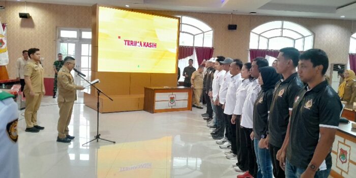 Empat Cabor Resmi Dilantik, Bupati Banggai Amirudin: Jangan Cuma Seremonial, Buktikan dengan Dedikasi