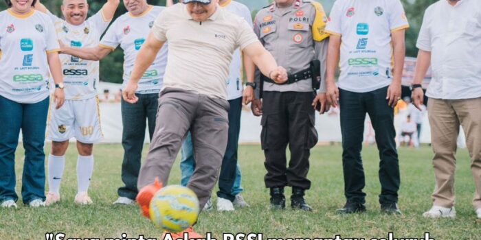 Bupati Amirudin Desak Askab PSSI Banggai Pantau Turnamen, Pelaku Keributan Dijatuhi ‘Kartu Hitam’