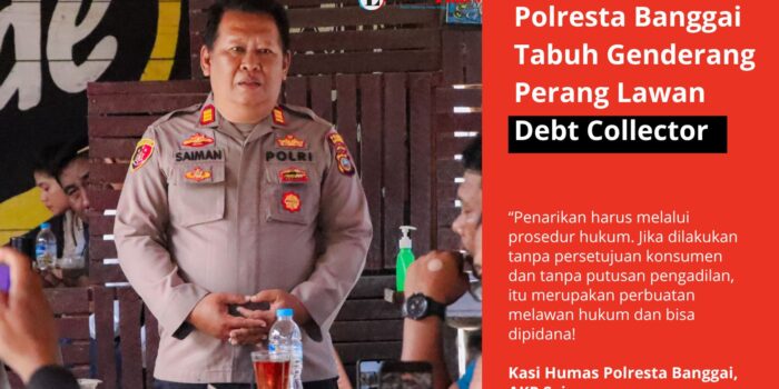Polresta Banggai Tabuh Genderang Perang Lawan Debt Collector: Main Tarik Paksa di Jalan, Kami Pidanakan!