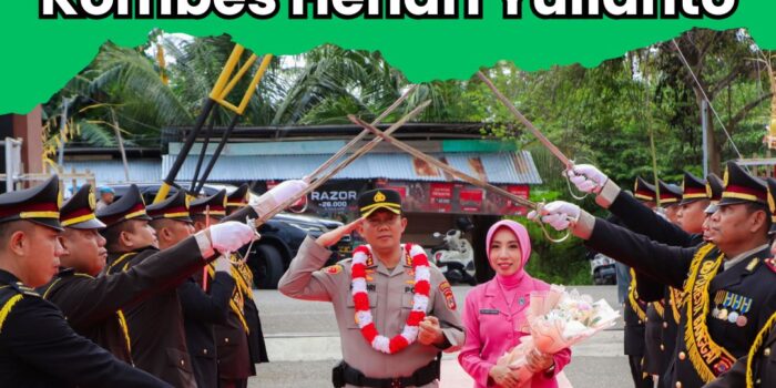 Langkah Gagah di Tanah Banggai, Ketika Pedang Pora dan Tari Molabot Menyatu Sambut Kombes Hendri Yulianto