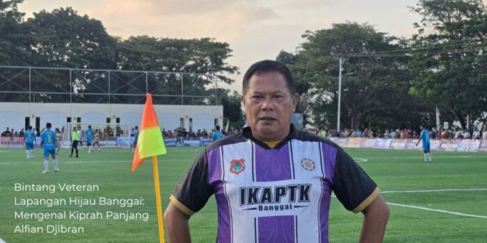 Setia Pada Jersei 18, Romantisme Pesepakbola Veteran Banggai Alfian Djibran dan Lapangan Hijau yang Tak Pudar Dimakan Zaman