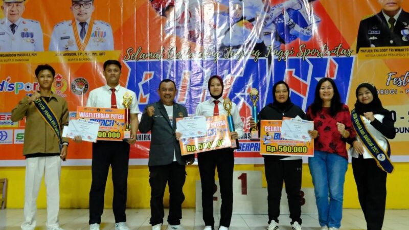 Resmi Ditutup Sekdispora Banggai, BOTACH 2026 Lahirkan Ratusan Petarung Muda Generasi Emas Sulawesi